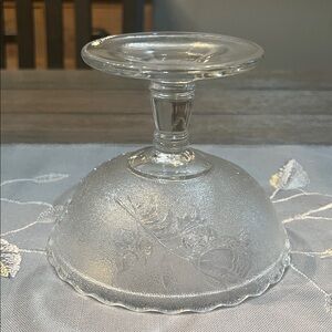 Early American Pressed Glass Compote